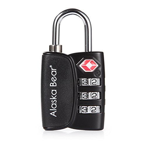 TSA Lock, Alaska Bear® Best TSA Accepted Luggage Lock For Travel, only $7.99 after using coupon code 