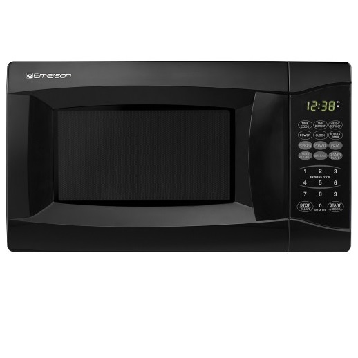 Emerson - 0.7 Cu. Ft. Compact Microwave - Black, only $44.99, free shipping
