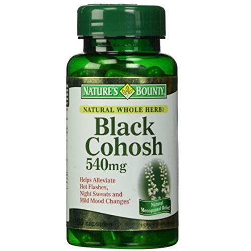 Nature's Bounty Natural Whole Herb Black Cohosh 540mg, 100 Capsules, only $7.02, free shipping after c using SS