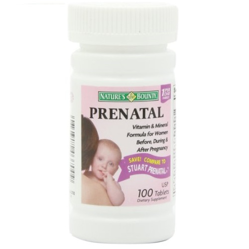 Nature's Bounty Prenatal Vitamins, 100 Tablets, only  $6.84, free shipping after clipping coupon and using SS