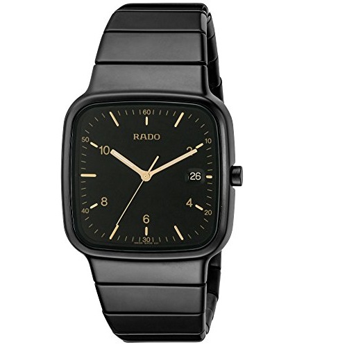 Rado Men's R28888172 R5.5 Black Dial Watch, only $636.63, free shipping after using coupon code 