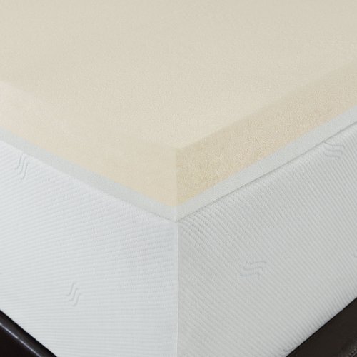 史低價！Serta 舒達 Triple Layer Comfort Memory Foam 4英寸記憶海綿床墊，king尺碼，原價$265.99，現僅售$115.65，免運費