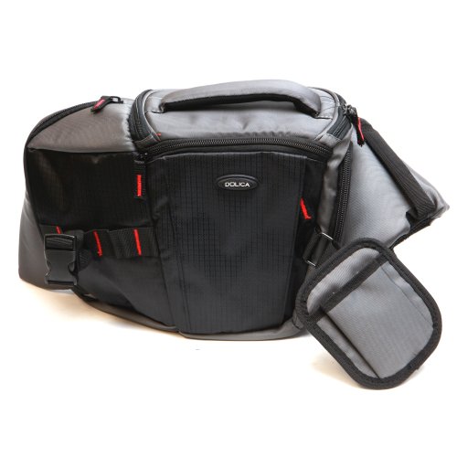 Dolica SB-015BK Sling Backpack for DSLR, (Black/Gray)， only$9.99