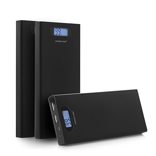 Poweradd™ Pilot S 12000mAh Portable Charger Dual USB External Battery Power Pack Smart LCD Display , only $13.99 after using coupon code