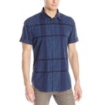 Calvin Klein Jeans Men's Thunder Plaid Short-Sleeve Woven Shirt $16.01 FREE Shipping on orders over $49