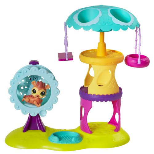 Littlest Pet Shop Playtime Park with Russell Ferguson Playset, only $9.81