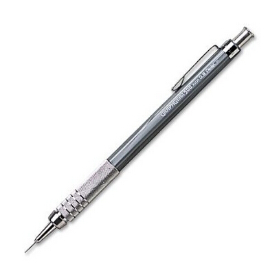 Pentel GraphGear 500 Automatic Drafting Pencil Gray (PG529N) $2.99