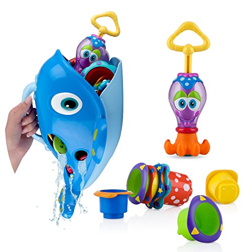 Nuby Bath Toy Gift Set, only $19.99 after clipping coupon 