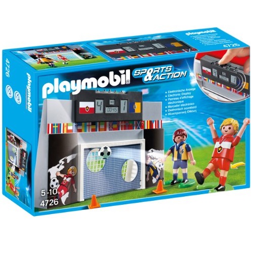史低价！PLAYMOBIL足球射门玩具，原价$24.99，现仅售$10.98