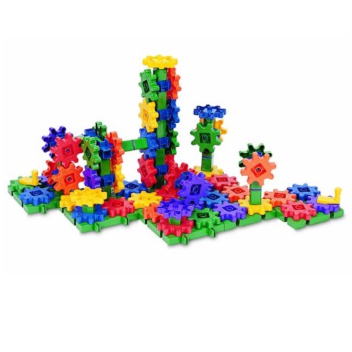 Learning Resources Gears! Gears! Gears! Deluxe Building Set, 100 Pieces, only $13.19