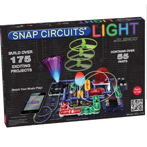 Elenco SCL-175B Snap Circuits Lights Electronics Discovery Kit, only  $36.39, free shipping