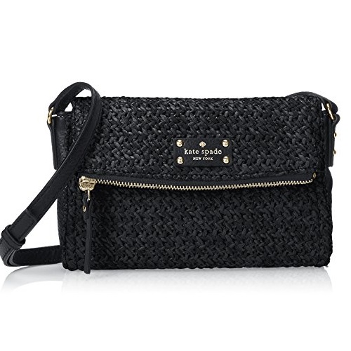 kate spade new york Cobble Hill Straw Mini Carson Cross-Body Bag, only$69.69, free shipping
