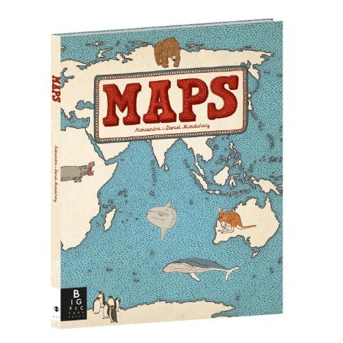  史低价！Maps 地图 手绘图 硬皮书，原价$35.00，现仅售$16.71