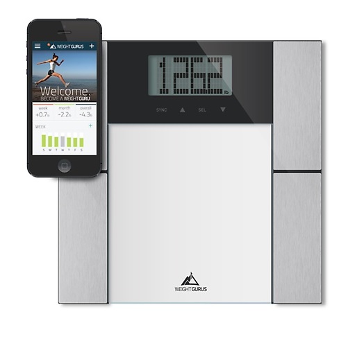Weight Gurus Smartphone-Connected Body Fat Scale, only $21.59 after using coupon code 