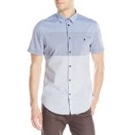 Calvin Klein Jeans Men's End-On-End Color-Block Shirt $19.99 FREE Shipping on orders over $49