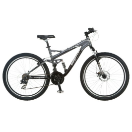 Mongoose Detour Full Suspension Bicycle (26-Inch), $199.99 FREE shipping