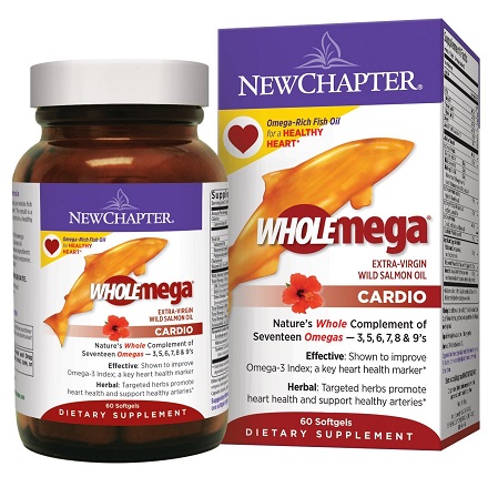 New Chapter Wholemega Cardio, 60 Softgels, only $17.27, free shipping after clipping coupon and using SS