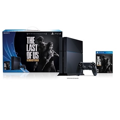 Dell：Sony 索尼Playstation 4 游戏机+The Last of Us Remastered 游戏套餐，现仅售$399.99，免运费， 赠送$100 购物卡！