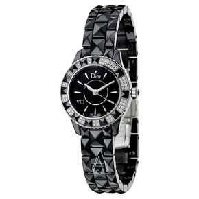Christian Dior 迪奧女士陶瓷鑲鑽腕錶（CD1221E1C001） 原價$7650 用折扣碼后僅售$1595
