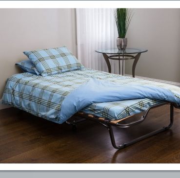 Milliardz折叠床，带床垫，原价$189.99，现价仅售$131.86，免运费