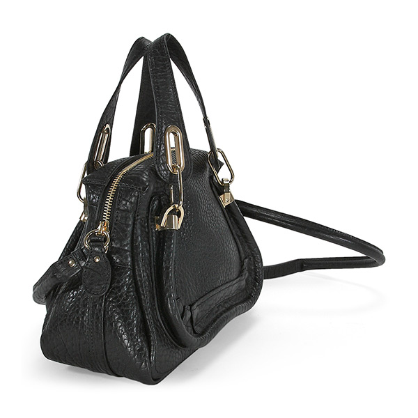 Chloe Paraty Small Leather Satchel Handbag - Black, only $895.00