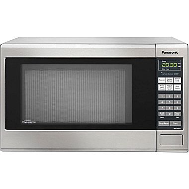 Panasonic® 1.2 cu. ft. Genius Countertop/Built-in Microwave Oven With Inverter, Stainless Steel, only $89.99, free shipping