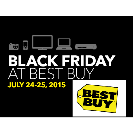 设立账户！备银子！Bestbuy将在7月24日-25日有黑色星期五大促销！