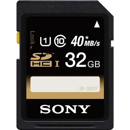 B&H：白菜！Sony索尼32GB SDHC Class 10 UHS-1 存储卡，原价$14.99，现仅售$9.95，免运费。除NY州外免税！