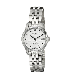 史低價！天梭Tissot洛克系列雙喜女士時尚全自動不鏽鋼腕錶，原價$695.00，現價僅售$466.99，免運費