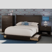 South Shore Bedroom Set Step One Collection, Chocolate, 4-Piece $420.68, FREE shipping