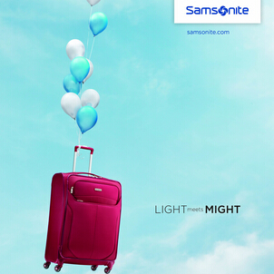 up to 30% Off Select Styles @ Samsonite
