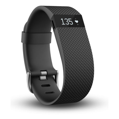 Fitbit Charge HR Wireless Heart Rate & Activity Wristband Black Large, only $99.99, free shipping