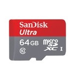 SanDisk Ultra 64GB Ultra Micro SDXC UHS-I/Class 10 Card with Adapter (SDSQUNC-064G-GN6MA) [Newest Version] $13.15 FREE Shipping on orders over $25
