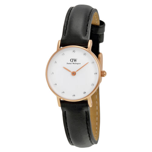 eBay：Daniel Wellington 丹尼爾 惠靈頓 女士帶水鑽腕錶，原價$149.00，現僅售$64.99，免運費