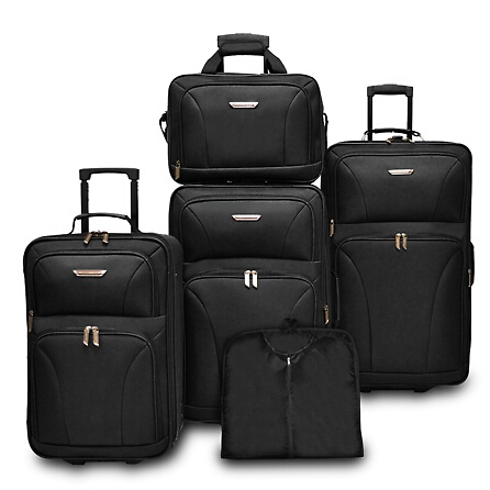 Traveler’s Choice Versatile 5-Piece Luggage Set  $89.99