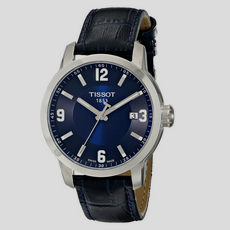 Prime會員獨享額外8折！Tissot PRC 200寶藍色男士石英手錶，原價$425.00，現自動折扣后僅售$236.80，免運費