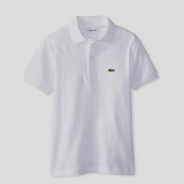 Lacoste Little Boys' Short Sleeve Classic Cotton Pique Polo Shirt $25.23