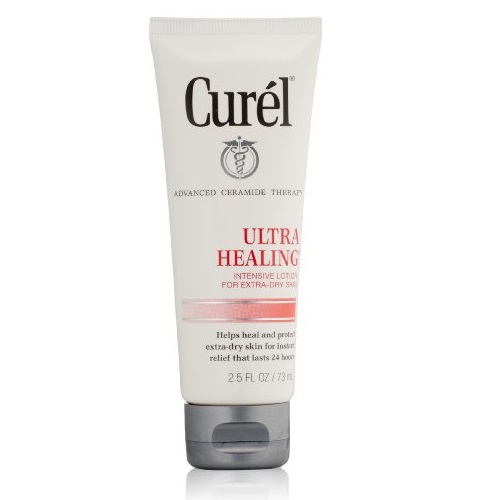 Curel Ultra Healing Lotion, 2.5 Ounce (Pack of 3), only $3.36