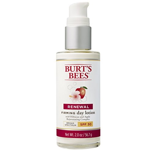 史低價！Burt's Bees小蜜蜂Renewal SPF 30 緊緻日用乳液，2 oz，原價$19.99，現僅售$8.39，免運費