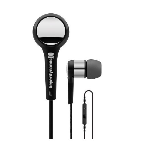 Beyerdynamic 716413 MMX 102 iE In-Ear Headphones, Black/Silver, only $59.00, free shipping