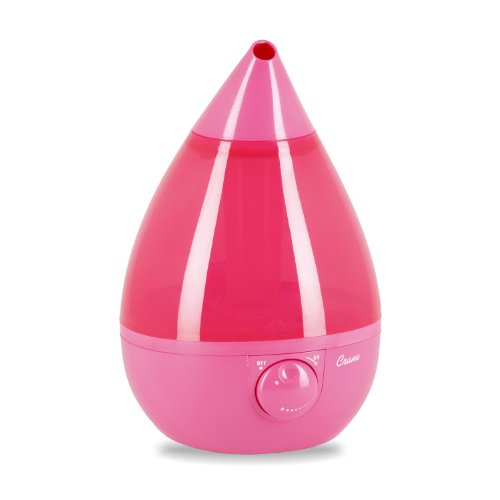 Crane Drop Shape Ultrasonic Cool Mist Humidifier with 2.3 Gallon output per day - Pink, only $34.48 