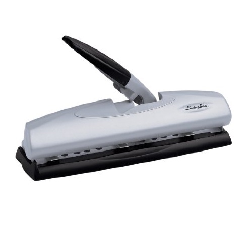 Swingline 3 Hole Punch, Desktop, Punches 2-7 Holes, LightTouch, High Capacity, 20 Sheets (A7074030), only $14.80
