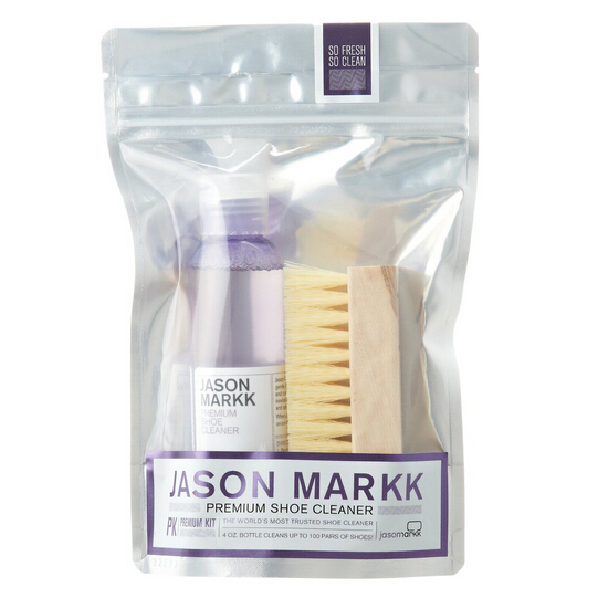Jason Markk Premium Shoe Cleaner Brush And Solution  $17.94