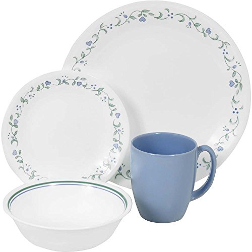 Corelle Livingware 16-Piece Dinnerware Set, Country Cottage, Service for 4, only $21.00