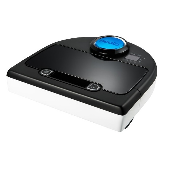 Neato Robotics - Botvac D80 Bagless Robotic Vacuum - Ebony/Arctic White, only $399.99, free shipping after  using coupon code