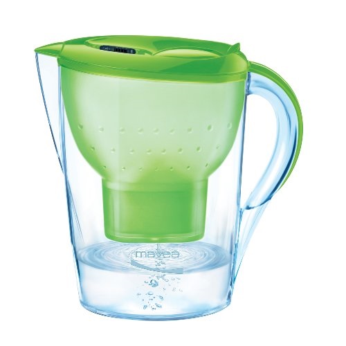 MAVEA 1009651 Marella XL 8-Cup Water Filtration Pitcher, Green $17.24