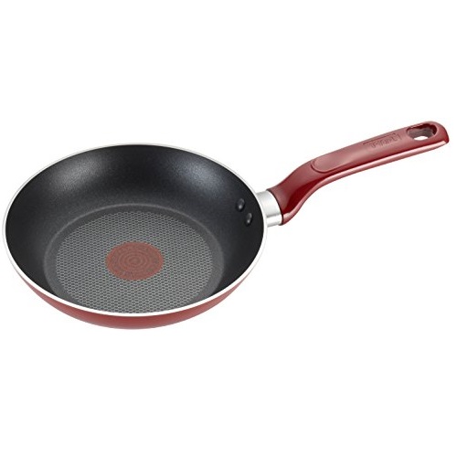 T-fal C91205 Excite Nonstick Thermo-Spot Dishwasher Safe Oven Safe PFOA Free Fry Pan Cookware, 10.25-Inch, Red, only $14.12