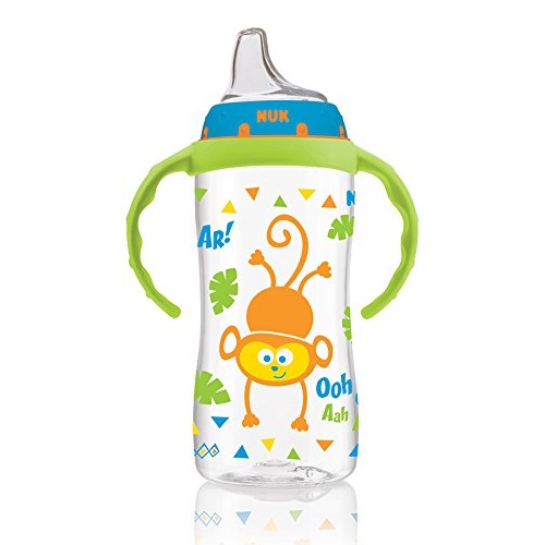 NUK Jungle Designs Large Learner Cup in Boy Patterns, 10-Ounce, only$4.87 after clipping coupon