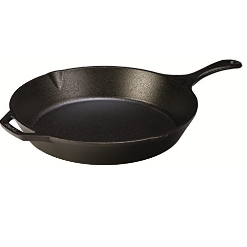 Lodge L12SK3 Pre-Seasoned Cast-Iron Skillet, 13.25-inch, only $26.99