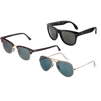 Ray-Ban Sunglasses for Men and Women. Coupon code can be used
